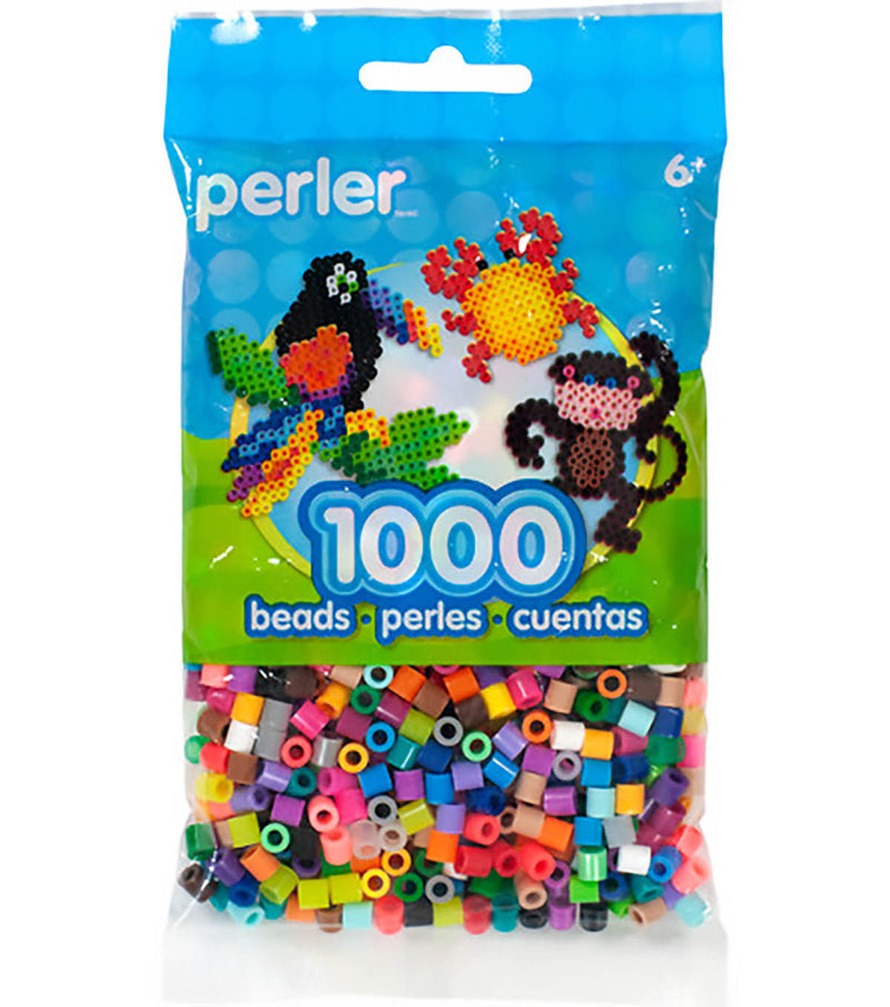 1,000 Perler Beads - Multi Mix