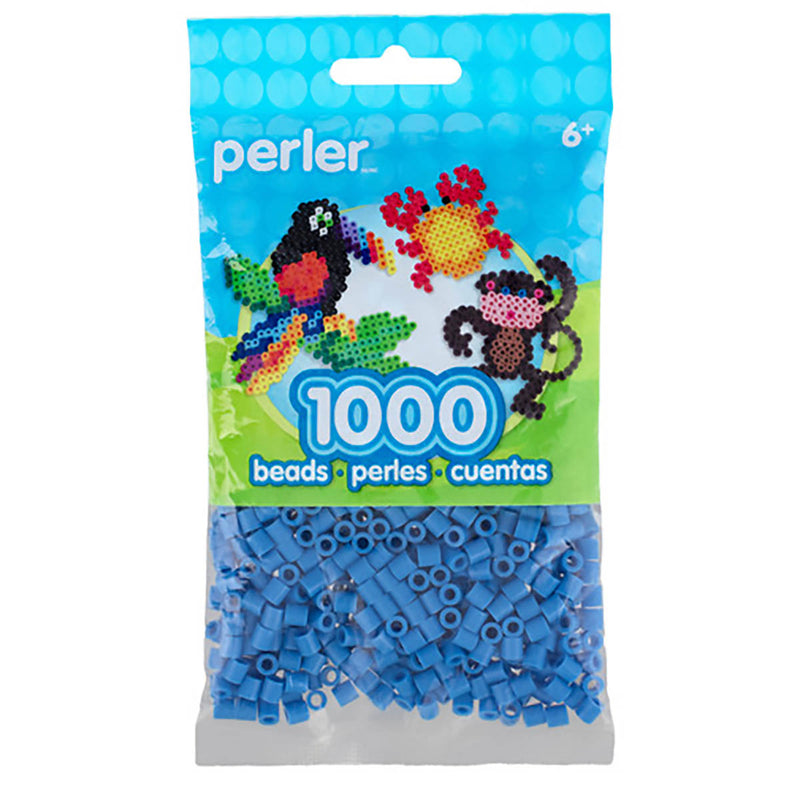 1,000 Perler Beads - Light Blue