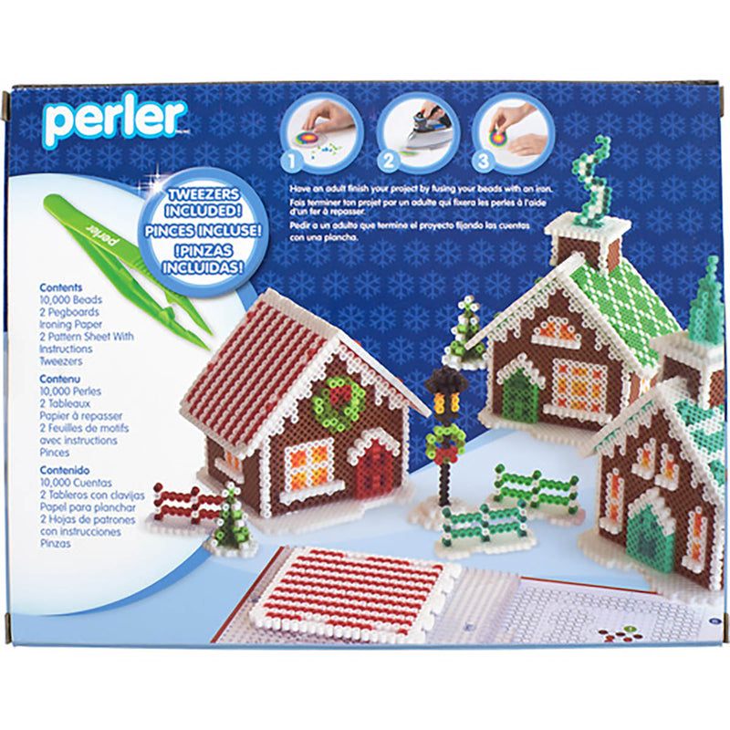 Perler Village Gingerbread House Kit