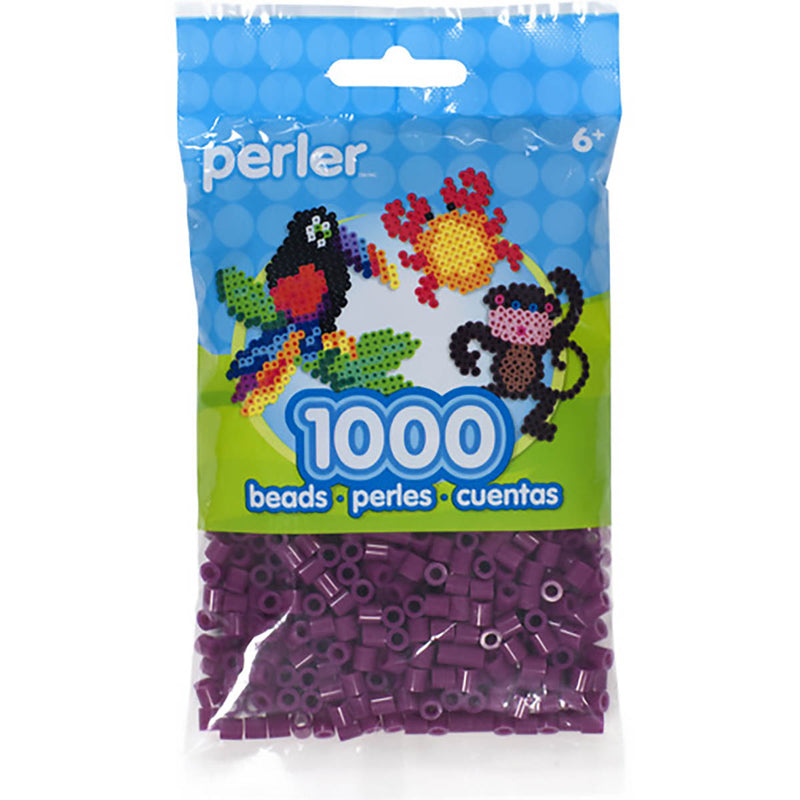 1,000 Perler Beads - Eggplant