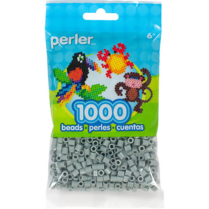 1,000 Perler Beads - Pewter