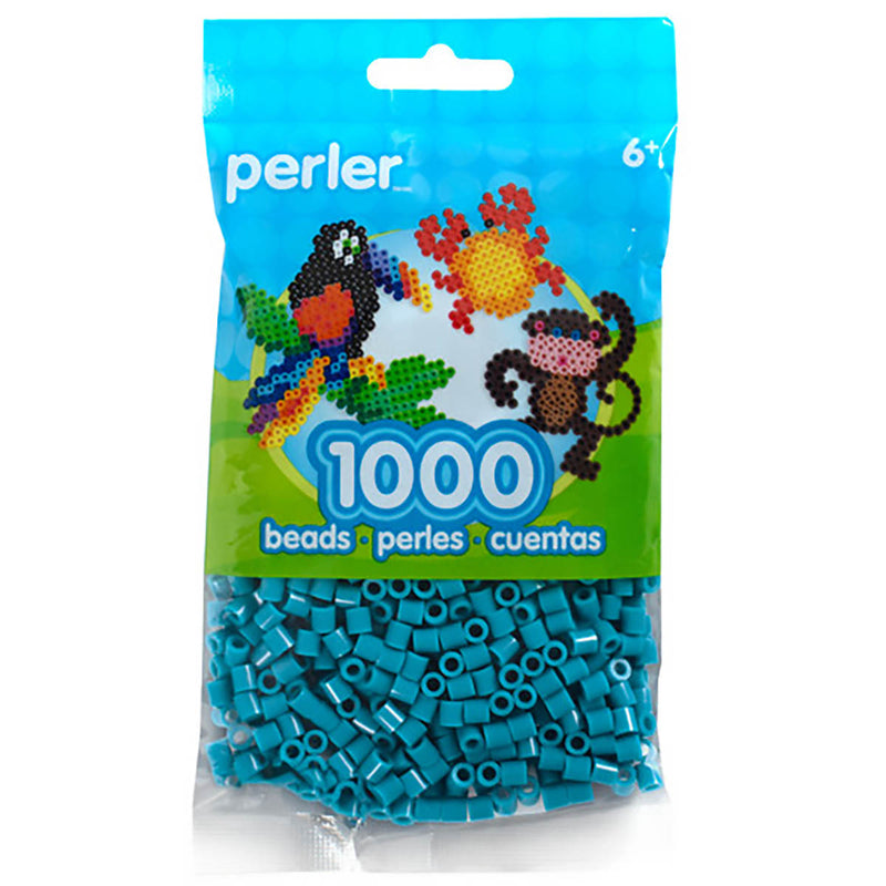 1,000 Perler Beads - Peacock
