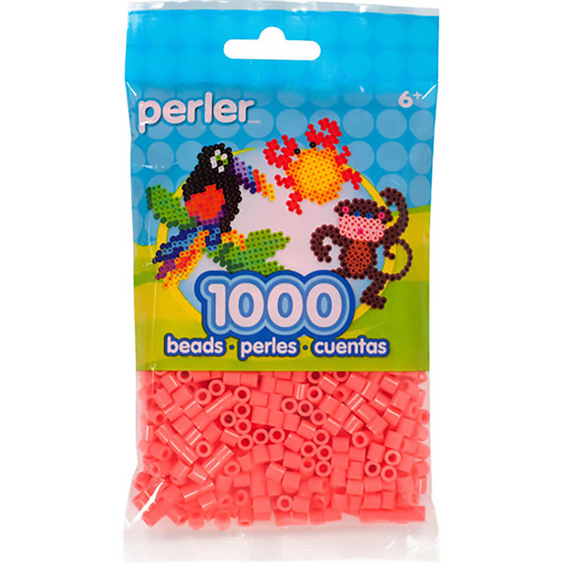 1,000 Perler Beads - Salmon
